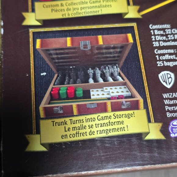 Wizarding World of Harry Potter Trunk of Games 5-in-1 Wooden - Brand New - Picture 3 of 6